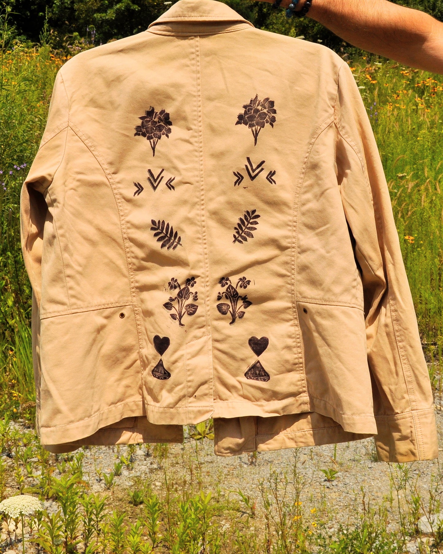 The Rider, Military-Style Cotton Jacket
